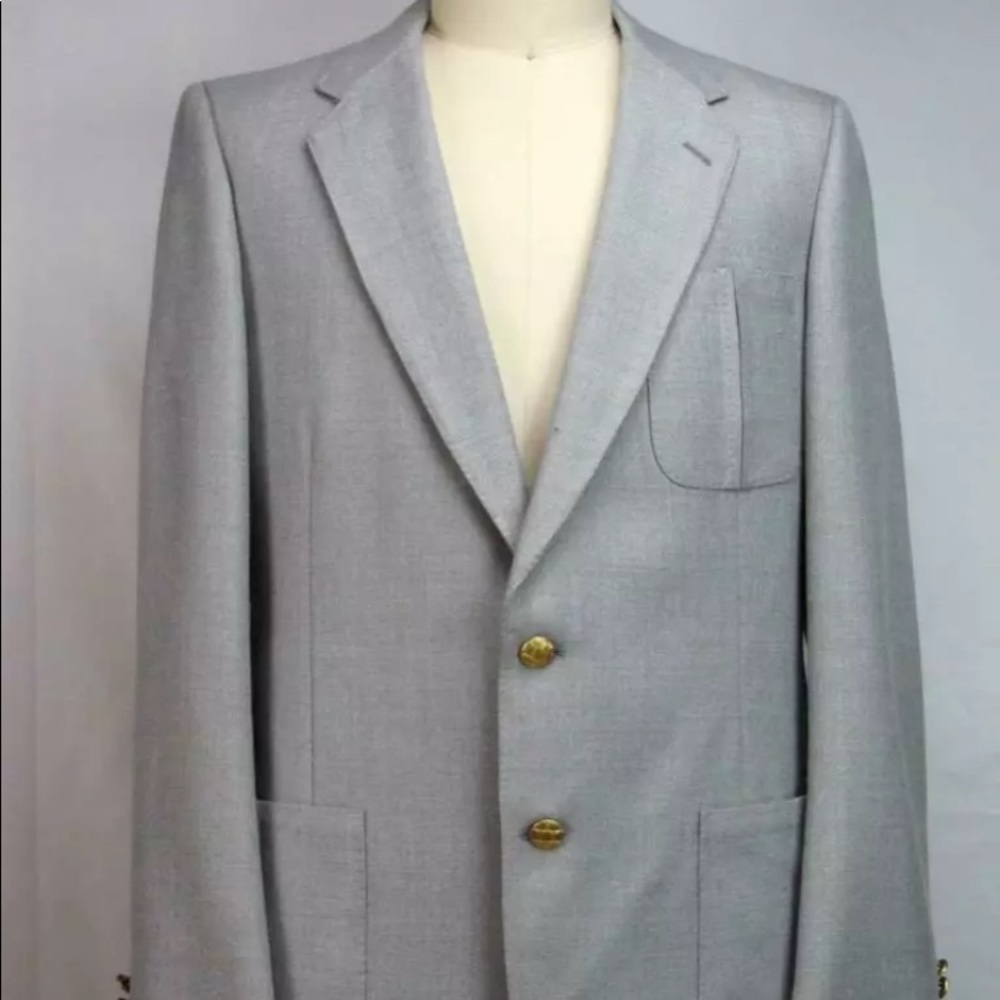 Lanvin Paris Single-breasted 100% Wool men's sport coat (approx. size US40)